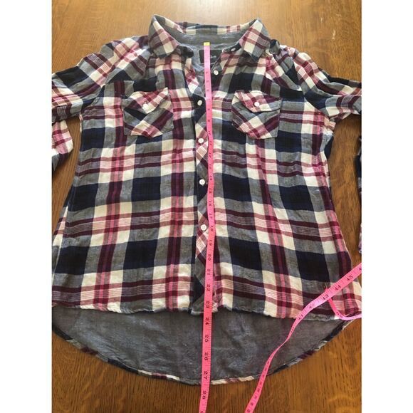 Rails Kendra Button Down Plaid Blouse - Picture 14 of 16